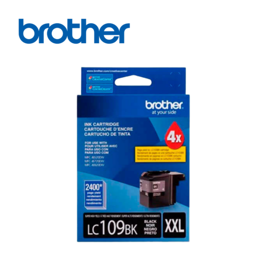 1-117.png Tinta Brother Negra 2400 Páginas para MFC-J6720DW | LC-109BK XXL