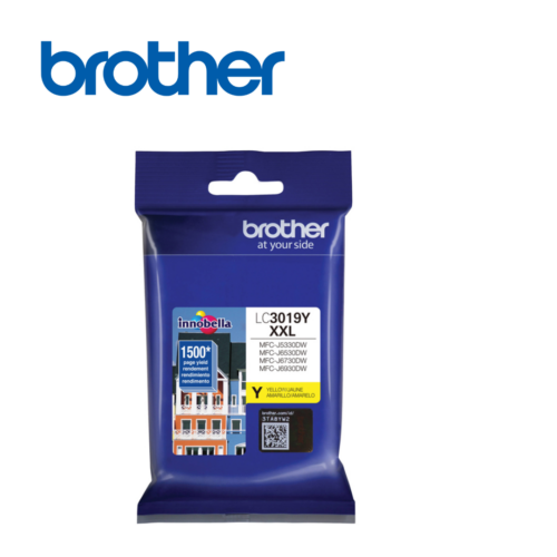1-120.png Tinta Brother Amarilla de Alto Rendimiento para MFC-J5330DW y MFC-J630DW | LC-3019Y