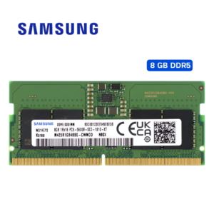1-163.png Memoria SODIMM Samsung 8GB DDR5 5600 MHz (PC5-44800), 1Rx16, CL46, 1.1V | M425R1GB4BB0-CWM