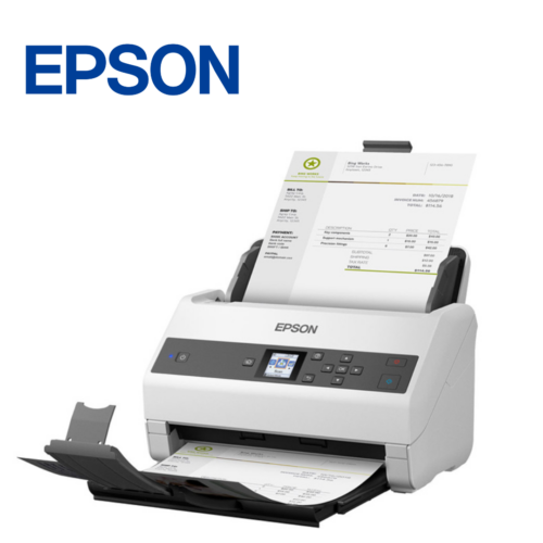 Escáner de documentos DS-870 Epson WorkForce 600 dpi, 65 ppm / 130 ipm, ADF | DS-870
