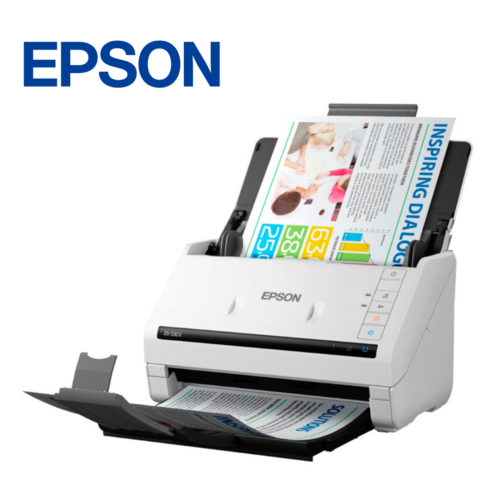 Escáner de documentos DS-530 II Epson USB 3.0 de alta velocidad, escáner a color dúplex de una pasada con alimentación de hojas, 35 ppm (Simplex) / 70 ipm (Duplex) | DS-530 II