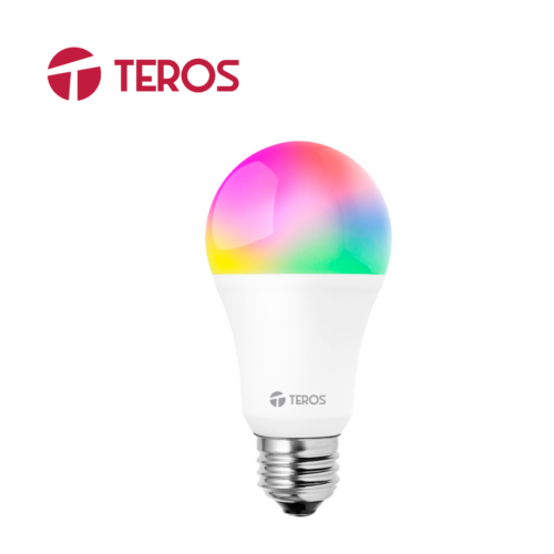 1-194.png Foco inteligente LED TEROS iluminación RGB, potencia de 9W, socket E27, Wi-Fi | TE-9103RGB