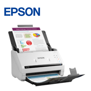 Escáner de documentos DS-770 II Epson USB 3.0 de alta velocidad, resolución óptica de 600 dpi, ADF de 100 páginas, velocidad de 45 ppm, ciclo de trabajo diario de 5000 páginas | DS-770 II