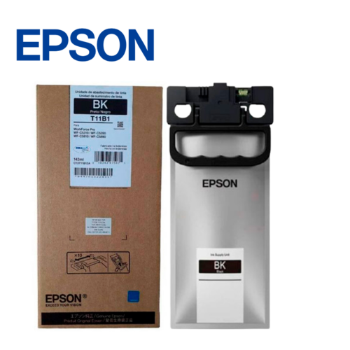 Tinta Epson T11B120-AL Black p/WF-C5810/C5310/C5390/C5890 | T11B120-AL