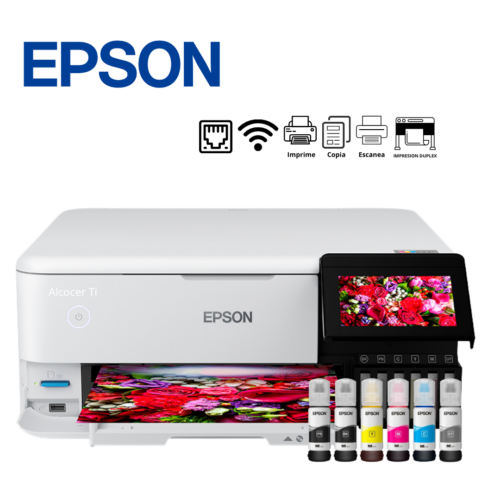 Impresora Fotográfica L8160 Multifuncional de tinta continua Epson EcoTank, USB, Wi-Fi | L8160