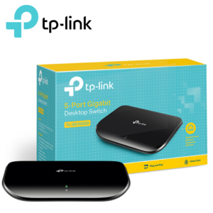 TP-Link switch GbE 5 puertos | TL-SG1005D