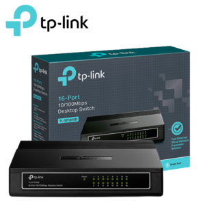 TP-Link switch 16 puertos 10/100 Mbps | TL-SF1016D