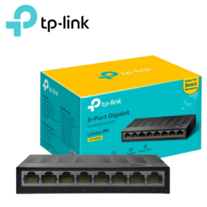 TP-Link switch (LS1008G) 8 puertos 10/100/1000 | LS1008G