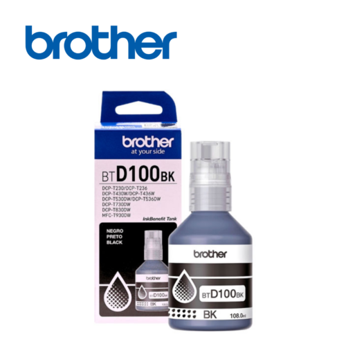 1-264.png Tinta Brother BTD100BK, Negra (T230D/T430DW/T530DW/T730DW/T830DW/T930DW) | BTD100BK