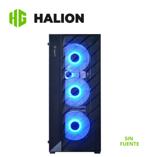 1-277.png Case Gamer Halion Foxtrot 02, Sin Fuente, 04 Ventiladores | Foxtrot 02
