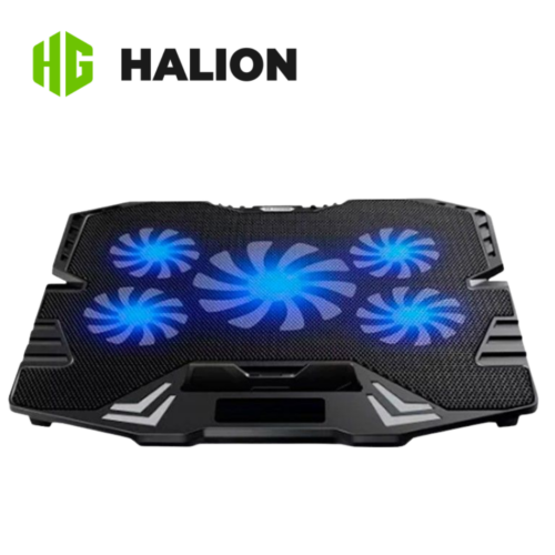 1-287.png Cooler Halion Gamer HA-K5, 5 Ventiladores LED Azul | HA-K5