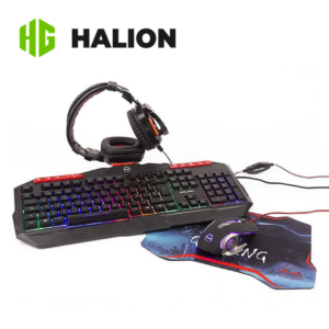 1-288.png Kit Gamer Halion HA-850C Poseidon 4 en 1 (Teclado, Mouse, Auricular, Pad) | HA-850C