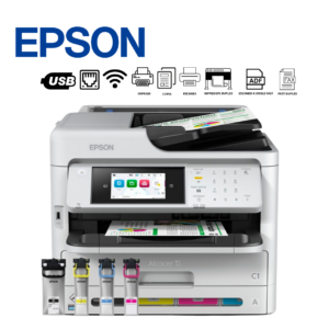 Impresora Multifuncional WF-C5891 EPSON Workforce Pro FAX/ LAN/ WIFI | WF-C5891