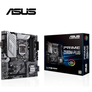 1-305.png Placa ASUS PRIME Z590M-PLUS, LGA 1200, DDR4, DP/HDMI/DVI, SATA 6Gb/s, AURA Sync RGB, USB 3.2 Type-C | PRIME Z590M-PLUS