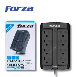 1-4-2.png Forza Estabilizador 900 VA, 450 W, 8 Tomas, 220 V | FVR-902