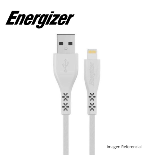 1-47.png Energizer Cable USB a Lightning, Carga y Datos, 1.2 m | C41UBLIGWH4