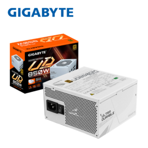 1-56.png Gigabyte Fuente de Alimentación UD850GM PG5W, 850 W, 80 Plus Gold, PCIe 5.0, Blanco, ATX | GP-UD850GM PG5W
