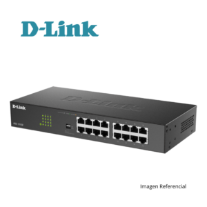 D-Link Switch DGS-1016D, 16 Puertos RJ-45, 10/100/1000 Mbps, Auto MDI/MDIX | DGS-1016D