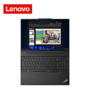 Laptop Lenovo ThinkPad E16 Gen 1, Core i7-1355U, 16 GB, 1 TB SSD, 16" WUXGA IPS, Video NVIDIA MX550 2 GB, Windows 11 Pro | 21JQ000PLM