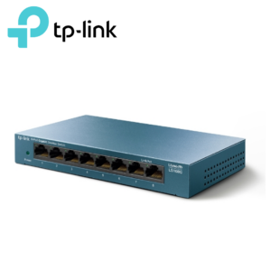 2-244.png TP-Link switch (LS108G) 8 puertos 10/100/1000 Mbps metal | LS108G