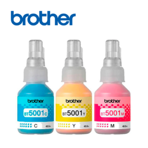 Botella de Tinta Brother BT5001, 3PK-Tank, 5000 Páginas | BT5001