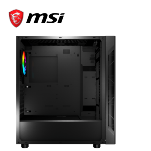 MSI Case MPG VAMPIRIC 010, ARGB, Mid Tower, Negro, ATX, USB 2.0, Audio, Sin Fuente |