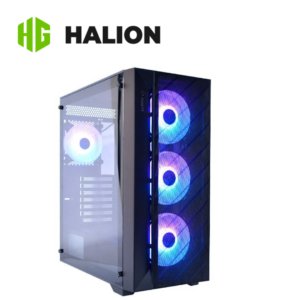 Case Gamer Halion Foxtrot 02, Sin Fuente, 04 Ventiladores | Foxtrot 02