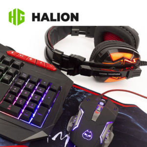 2-283.png Kit Gamer Halion HA-850C Poseidon 4 en 1 (Teclado, Mouse, Auricular, Pad) | HA-850C