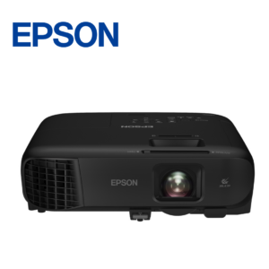 Proyector Epson PowerLite FH52+, FHD (1920x1080), 3LCD de 3 chips, contraste de hasta 16.000:1, lámpara de 12.000 horas (Eco), 4000 lúmenes | V11H978021