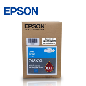 2-38.png Tinta Epson extra alta capacidad, cian | 748XXL220