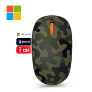 Microsoft Mouse Inalámbrico Bluetooth 5.0, 1000 dpi, 2.4 GHz, Camuflaje Bosque | 8KX-00003