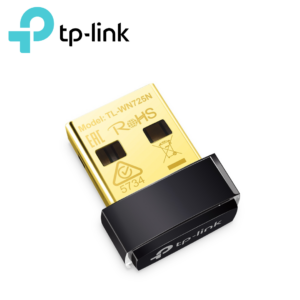 TP-Link adaptador inalámbrico nano N 150 Mbps 2.4 GHz 802.11 b/g/n USB 2.0 | TL-WN725N