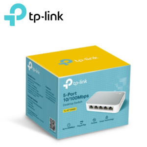 TP-Link switch (TL-SF1005D) 5 puertos RJ-45 10/100 Mbps auto MDI/MDIX | TL-SF1005D