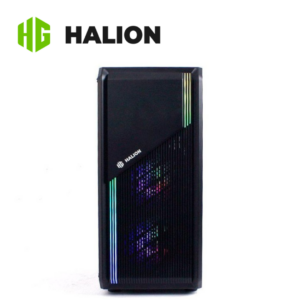 Case Gamer Halion Cross R14, 450W, 2 Ventiladores | Cross R14