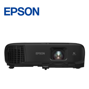 Proyector Epson PowerLite FH52+, FHD (1920x1080), 3LCD de 3 chips, contraste de hasta 16.000:1, lámpara de 12.000 horas (Eco), 4000 lúmenes | V11H978021