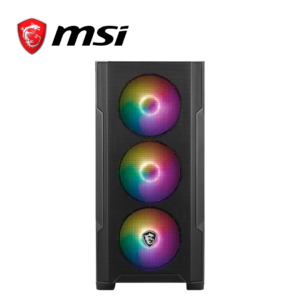 MSI Case MAG FORGE 100R, Mid Tower, ATX, RGB, USB 3.2, USB Tipo C, Sin Fuente | MAG FORGE M100A