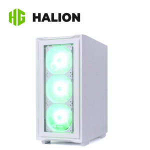 3-41.png Case Gamer Halion Titan 103 Blanco 600W, 4x RGB, Vidrio Templado | Titan 103