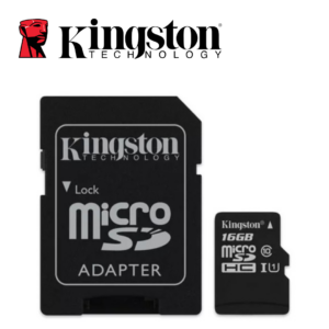 Kingston Memoria Micro SD 16 GB, Con Adaptador | SDCS/16GB