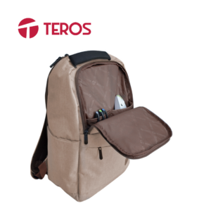 3-83.png Mochila Teros City (TE-ACS9012BG), Beige, para notebooks de hasta 15,6″ | TE-ACS9012BG