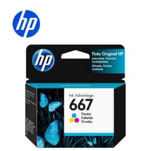 3YM78AL.png HP cartucho de tinta (667) tricolor original 1275/2374/2375/2376/2775/2776 | 3YM78AL