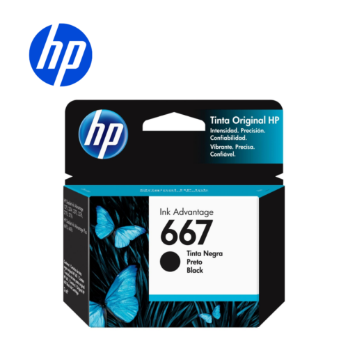 HP cartucho de tinta (667) black 1275/2374/2375/2376/2775/2776 |3YM79AL