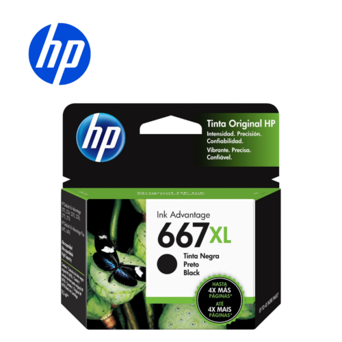 HP cartucho de tinta (667XL) black 1275/2374/2375/2376/2775/2776 | 3YM81AL