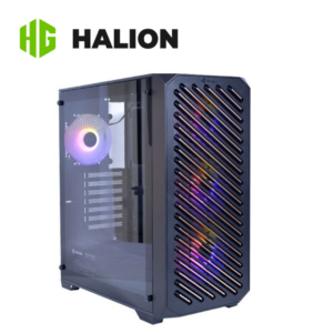 Case Gamer Halion Aries 03, 600W Real, 4xRGB | Aries 03