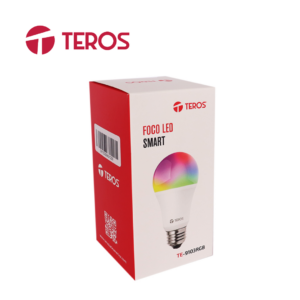 4-64.png Foco inteligente LED TEROS iluminación RGB, potencia de 9W, socket E27, Wi-Fi | TE-9103RGB