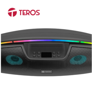 4-69.png Parlante TEROS TE-6042N, Bluetooth, 20 W (2 x 10 W), 3000 mAh, Negro | TE-6042N