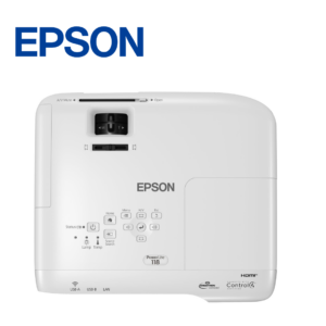 Proyector Epson PowerLite 118, 3800 lúmenes, XGA (1024x768), VGA, USB, HDMI | V11HA03020
