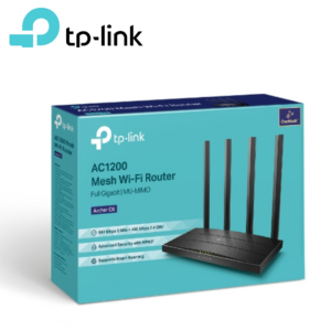 TP-Link router (Archer C6) gigabit MU-MIMO inalámbrico AC1200 | Archer C6