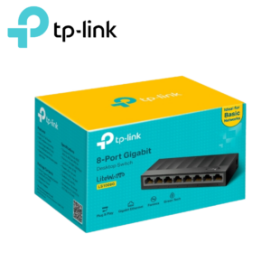 TP-Link switch (LS1008G) 8 puertos 10/100/1000 | LS1008G