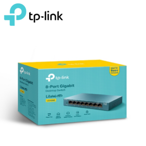 5-26.png TP-Link switch (LS108G) 8 puertos 10/100/1000 Mbps metal | LS108G