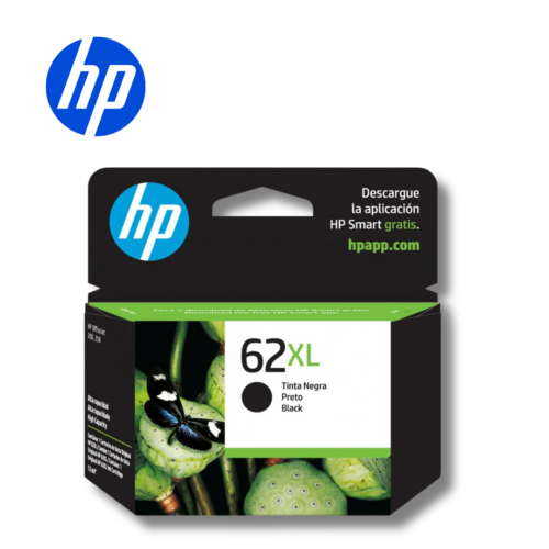 Cartucho de Tinta HP 62XL, Negro Original | C2P05AL